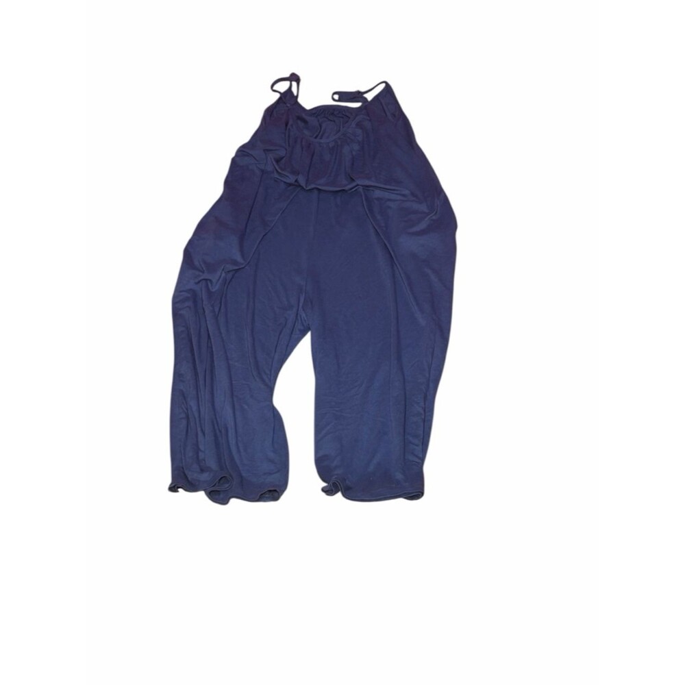 Navy Blue Relaxed Fit Jumpsuit Romper Size 2XL